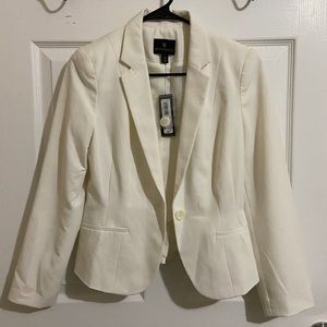Worthington blazer - cream white